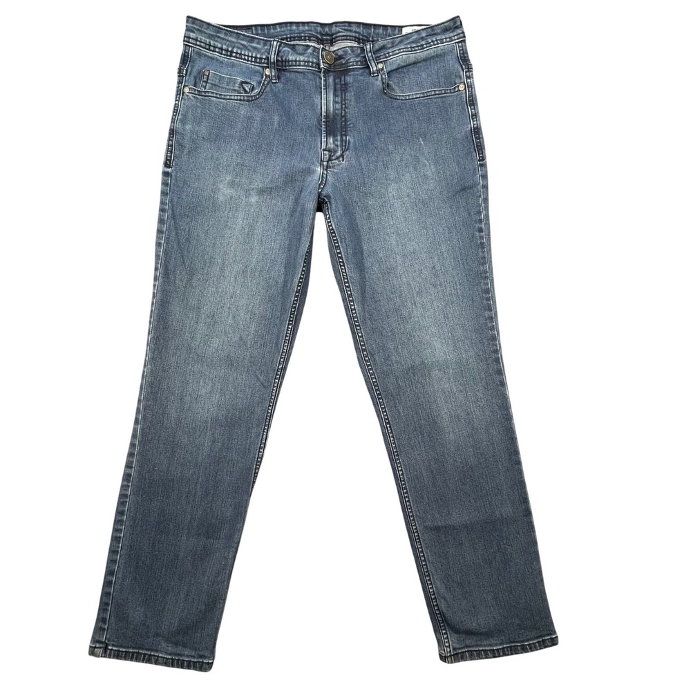 Buffalo Blue Jeans Jackson Slim Straight Stretch Denim Mens 36x30